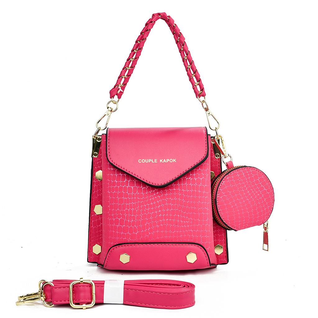 Exquisite small square bag New mini handbag Fashion versatile shoulder bag Casual messenger bag