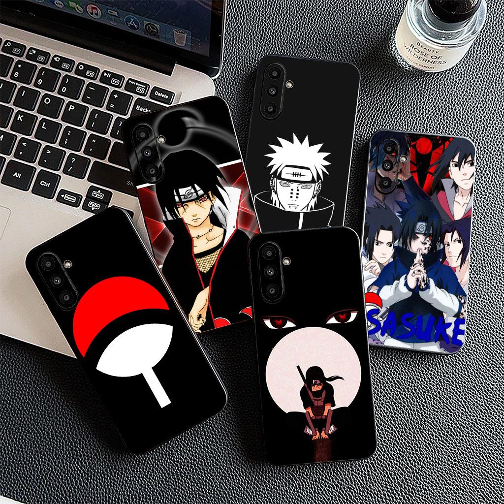 Phone Cover for Apple iPhone 16 14 15 Plus 11 Pro Max 16E ProMax + 16Plus 15+ 14+ Soft Silicone Case Narutos Uchiha Sasuke