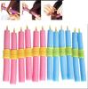 12Pcs Soft Twist Soft Foam Bendy Hair Rollers Curlers Cling Strip