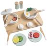 Toy Kitchen Station Safe Kids Pots and Pans Playset Sturdy for Young Children