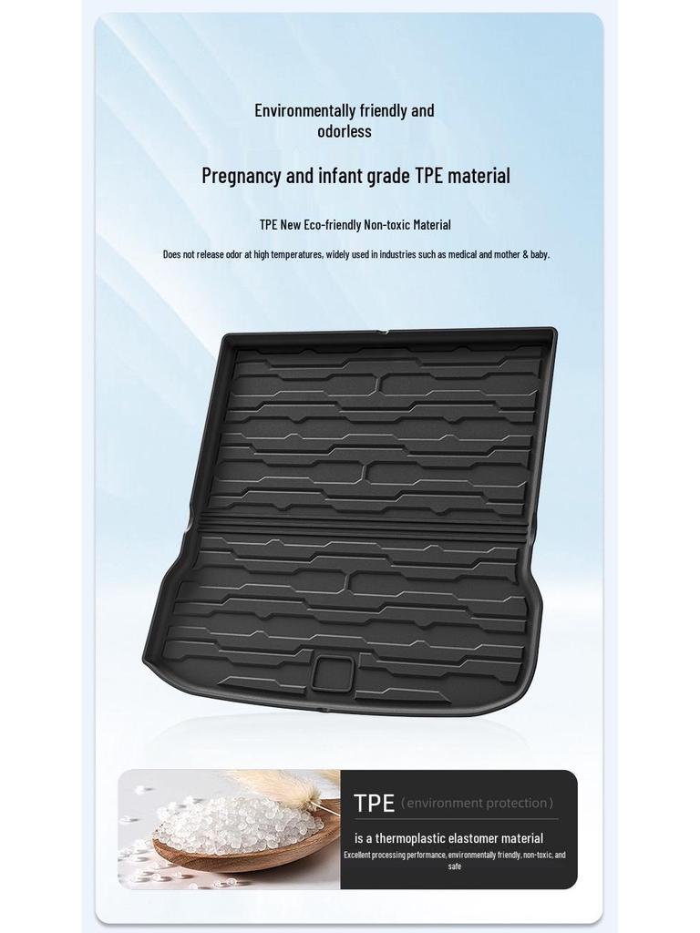 Trunk Mat & TPE Seat Back Cushion for 2023 HiPhi Y