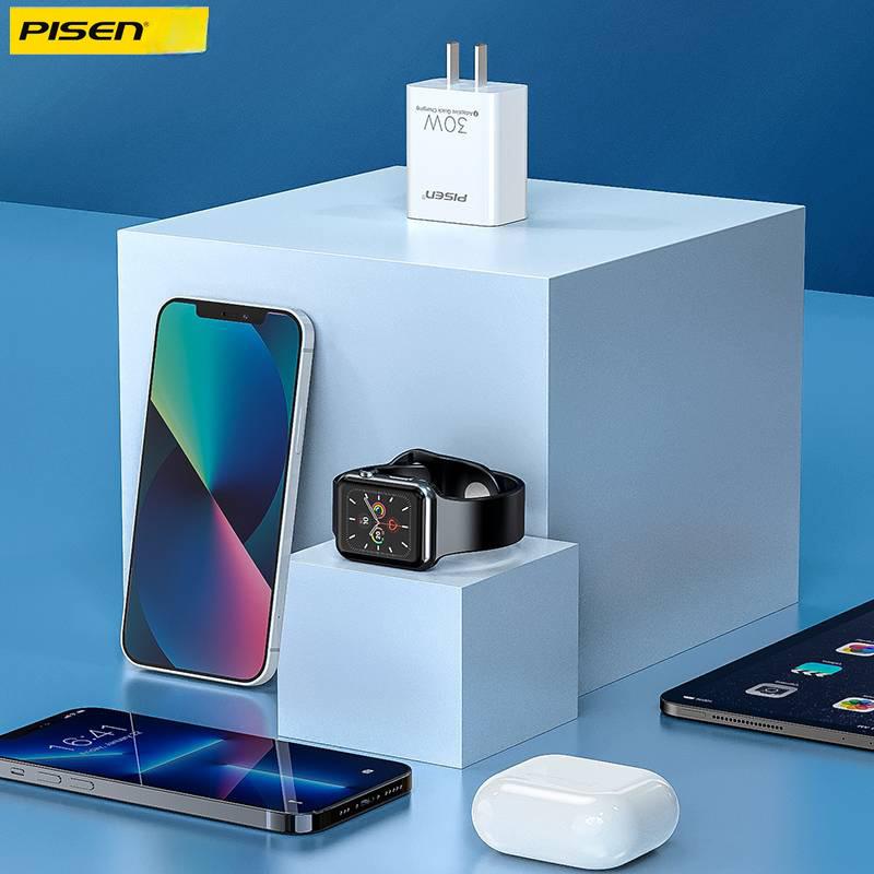Pinsheng Suitable Apple 14plus Charger Head PD30W Quick Charge Package IPhone 13 Plug 11PD Data