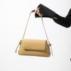 Small square bag new autumn generous high-end texture armpit bag simple casual trendy girl bag