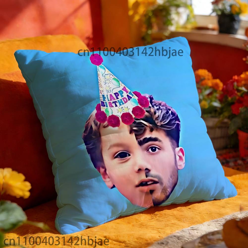 F-Fede V-Vigevani Pillow Case Print Polyester Fiber 40X40 Cm Home Sofa Throw Cushion Cover Decoration