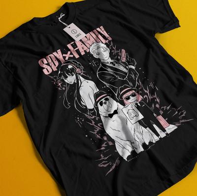Camiseta Spy X Family Camiseta Anya Camiseta Loid Yor Forger Camiseta Bond Sylvia Camiseta Damian