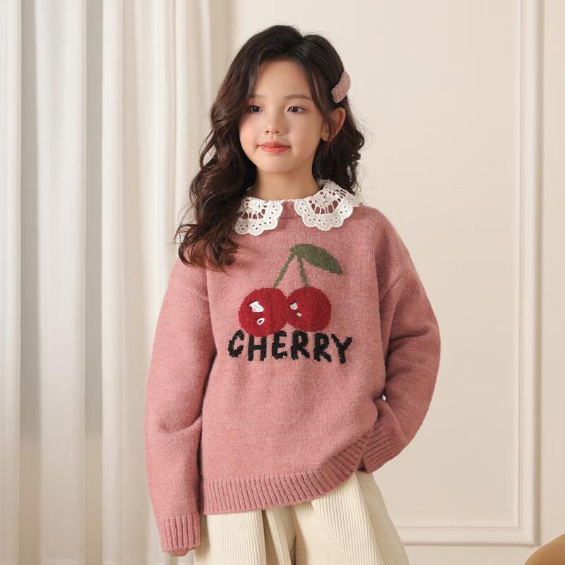 LUSON Chen Dazhu Girls Pullover Knit Sweater 130