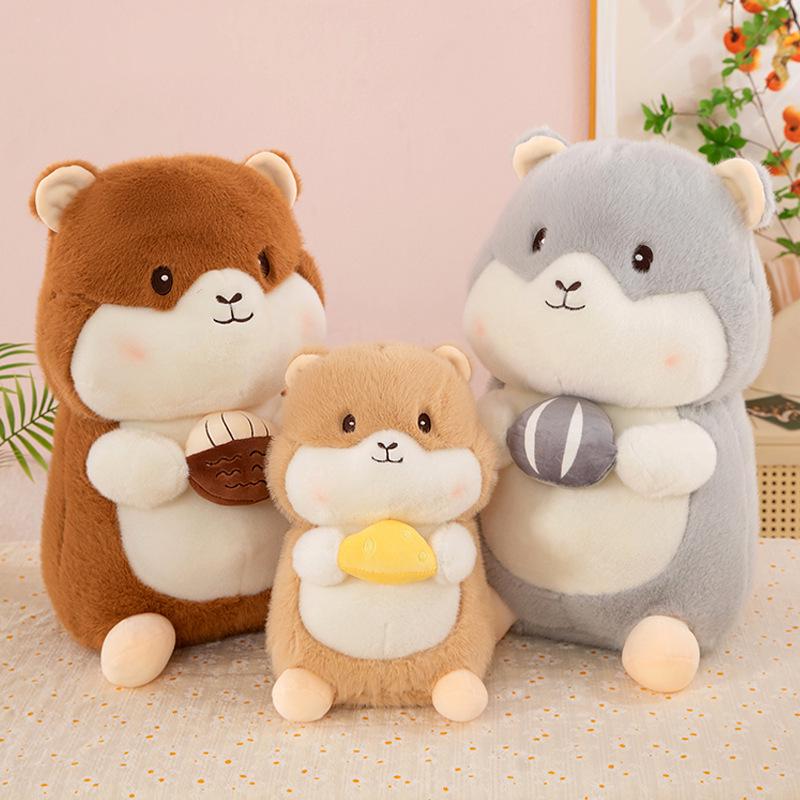 Creative Cute Hamster Plush Doll - Adorable Birthday Gift