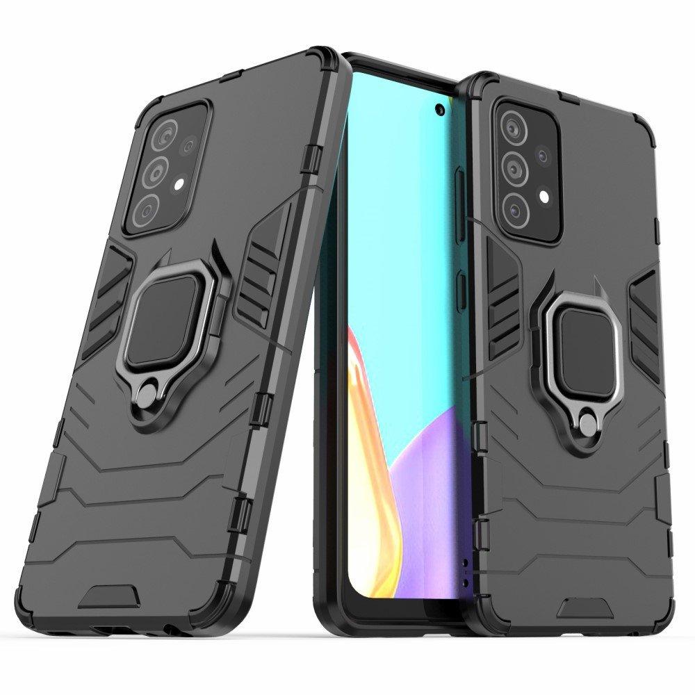 Case for Samsung Galaxy A72 5G / A72 LTE, Kickstand Ring, black