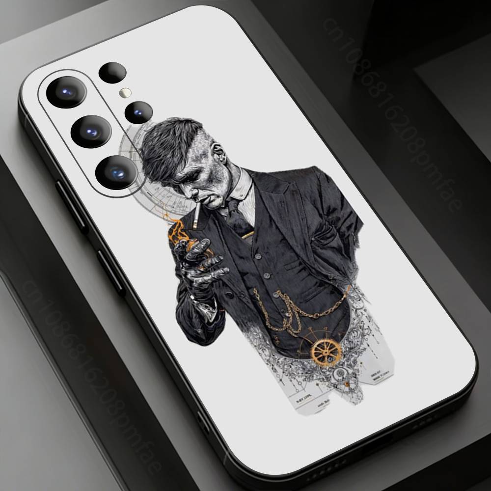 P-Peaky B-Blinders TV Cool Phone case for Samsung Galaxy S24,25,26,23 22,21,S20 Plus Ultra FE soft fundas cases