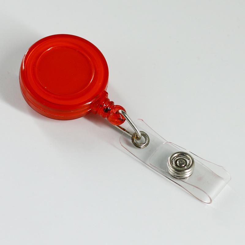 Qiuyu Retractable Badge Holder with Epoxy Key Yoyo