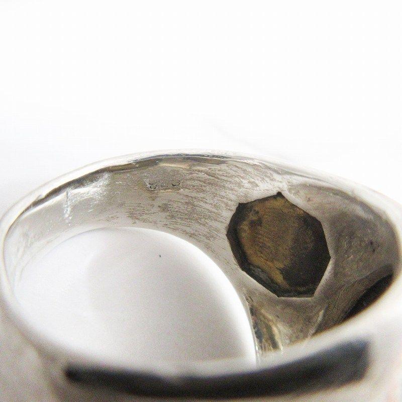 Used FIGMART Figmart No. 21 Ring Mexican Maria College Silver 925 Brass Accessories Antique Vintage Processing FIG-fr0374