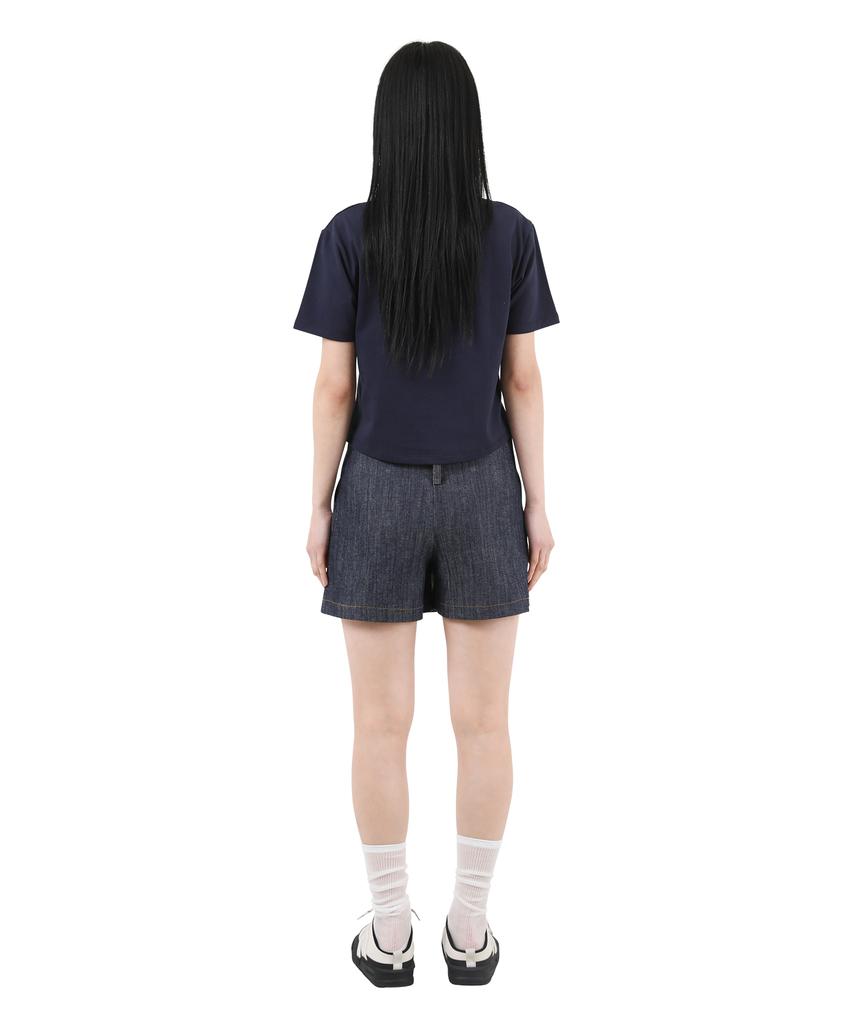 KATHARSIS Daily Denim Low-Rise Pants Skirt Dark Blue One Size