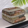 Religious Inspirational Flannel Blanket, Home Decor with Bible Verses, Soft and Heartwarming Faith Blanket, A Warm Gift of Strength and Love