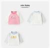 Kaka Panda Kids' Long Sleeve T-shirt – Spring Casual Base Layer for Boys and Girls, Trendy Spring/Autumn Wear