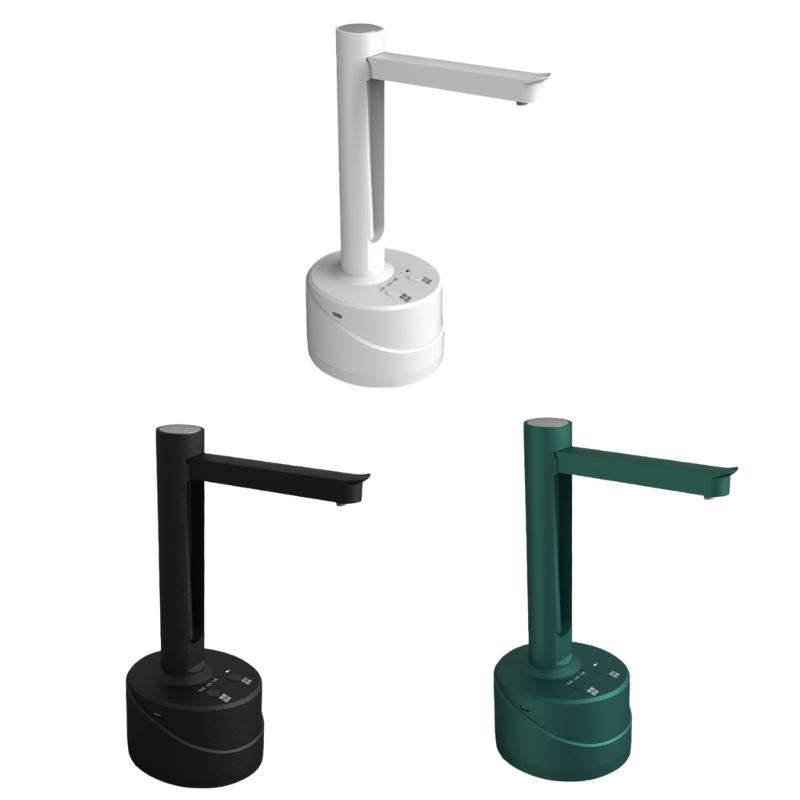 Piccolo Erogatore d'Acqua Elettrico per Casa e Ufficio per Bottiglie da 5 Galloni Ricaricabile tramite USB Pompa dell'Acqua Elettrica Pieghevole