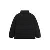 Li Ning Down Jackets Men's Black Stand Collar Moderate Quilted Down Jacket AYMS111-3
