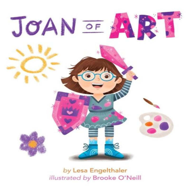 Joan of Art by Lesa Engelthaler Hardback Book 9781640656765