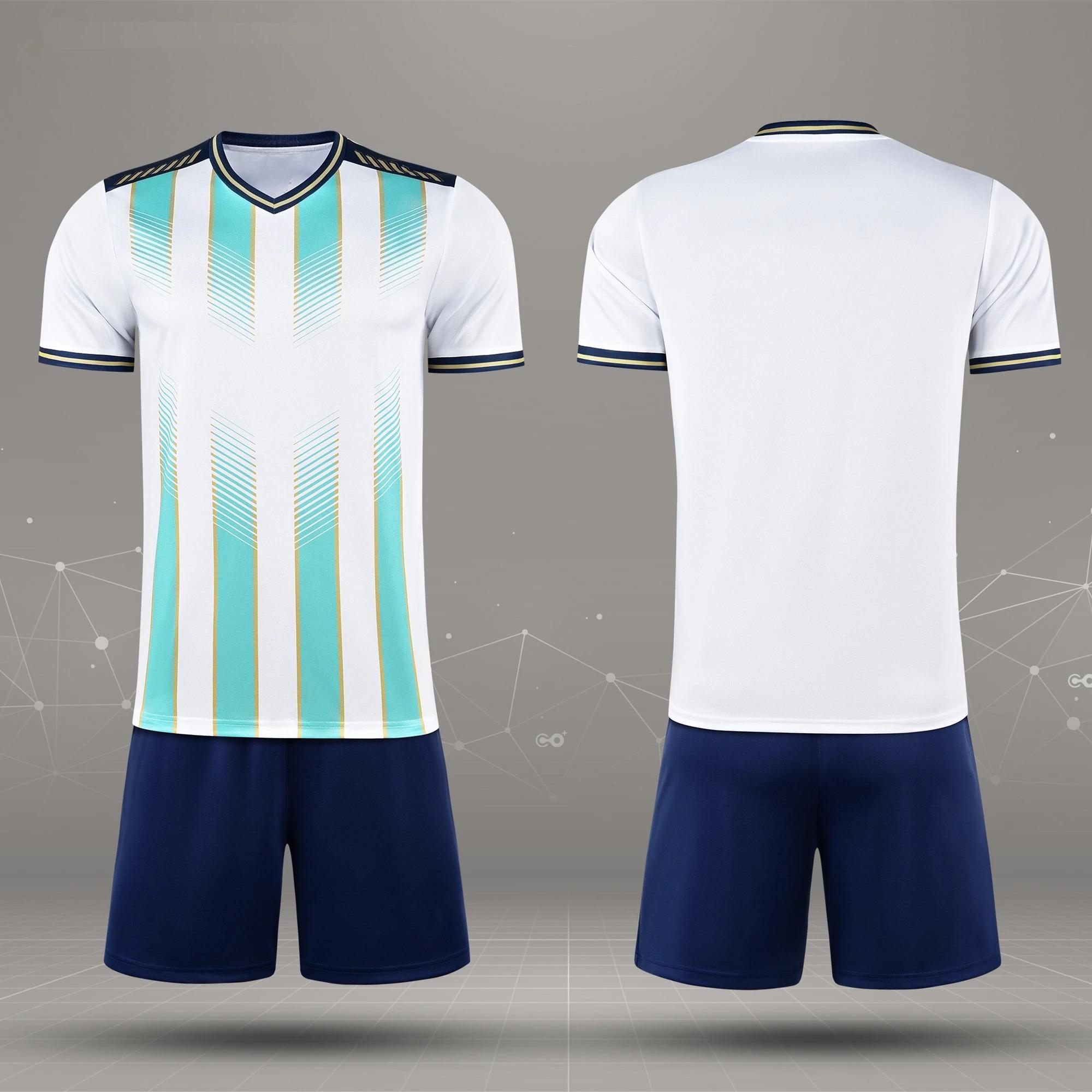 

Team Soccer Set Short Sleeve Rugby Football Jerseys Uniforms Shirts Shorts Suits Sports Kit Clothing 3XL