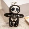 Cartoon Penguin Rabbit Football Shaped Plush Doll Pendant Keychain Gift Birthday
