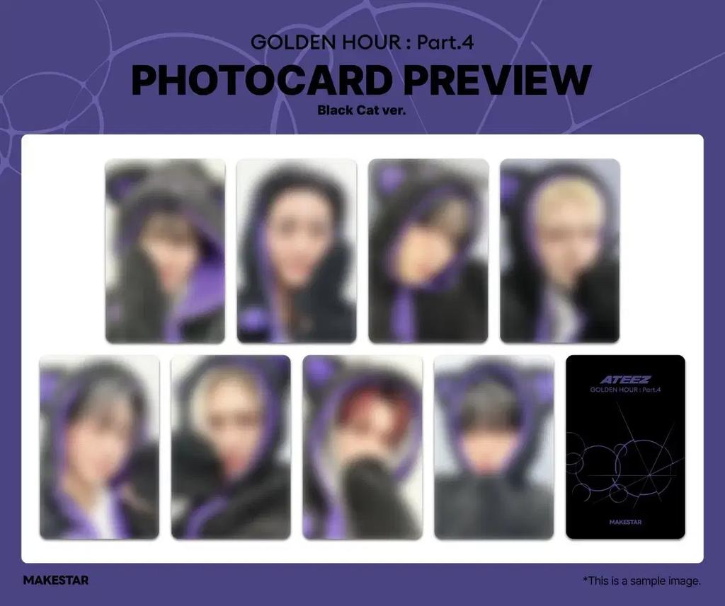 ATEEZ Make Star BLACK CAT VER