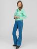 STYLISH SHORT WOMEN' JACKET WITH COLLAR