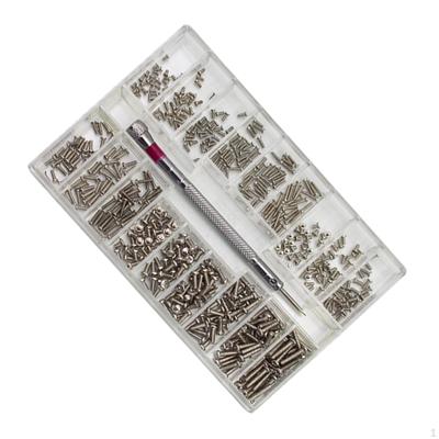 18 Kinds Mini Small Screws Hand Tool Metric M1.2 M1.4 M2 Micro Set for Clock