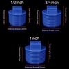 10pcs/set PVC Male Thread End Cap External Plug Tube Connector Plumbing Pipe Plug  Garden Irrigation