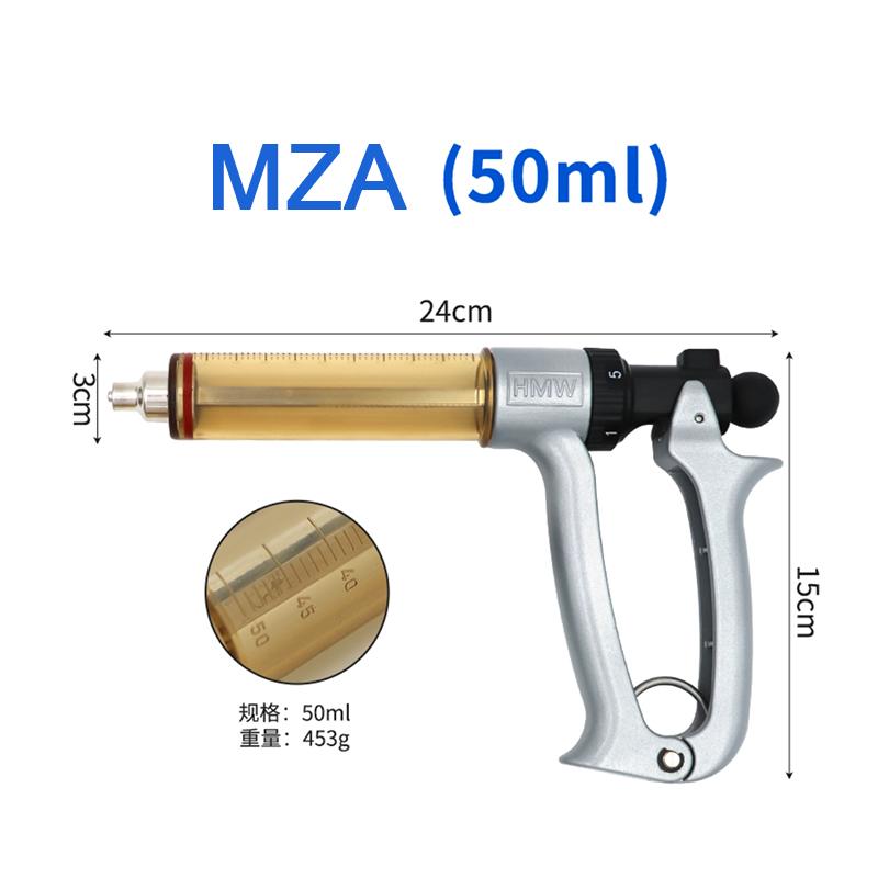 

25Ml/50Ml Automatic Adjustable Continuous Syringe Vaccine Syringe with Needle for Pigs Cattle Sheep Animals Veterinary syringe