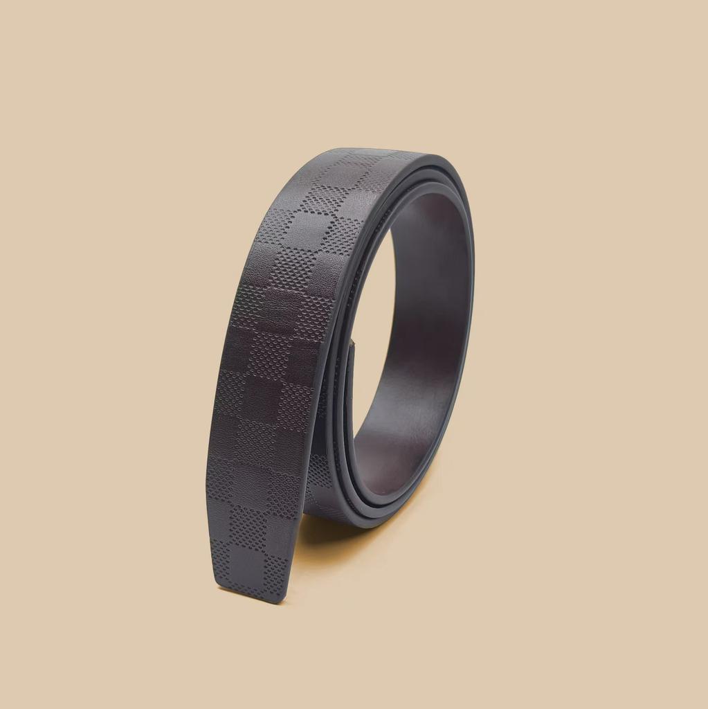 Factory Embossed First Layer Cowhide Automatic Belt Belt Men'S Tree Paste Leather Ring Genuine Leather Belt