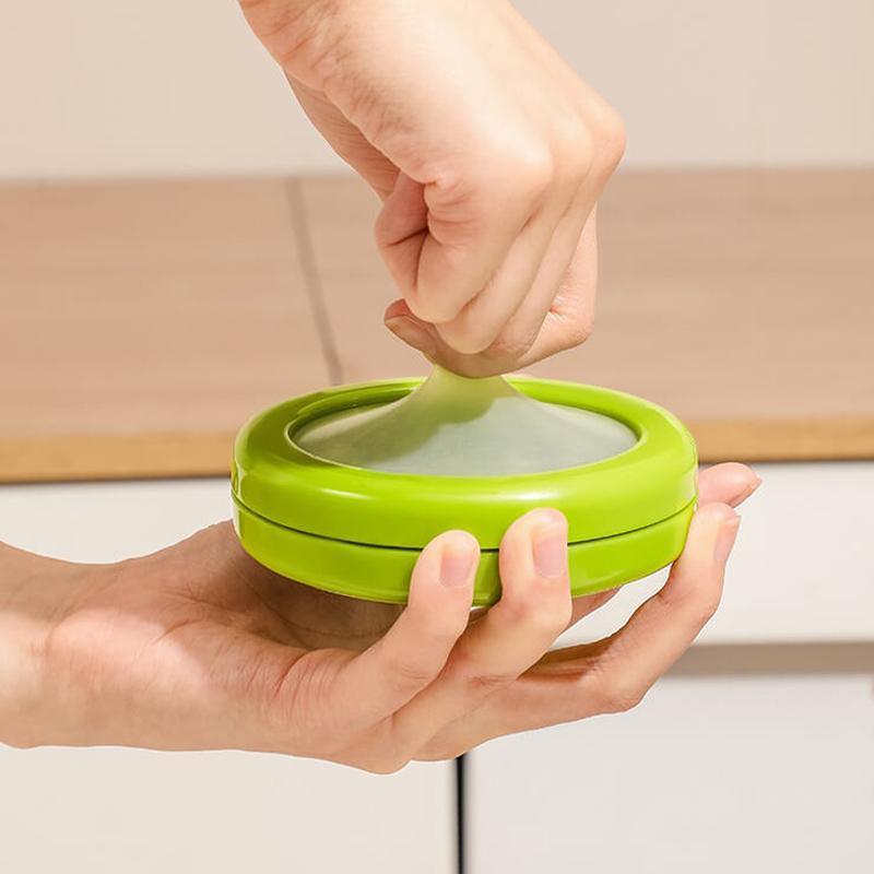 Obal na uchovávání čerstvosti ovoce a zeleniny Avokádo Nádoba na skladování potravin Víko s těsněním pro uchovávání ovoce Kuchyňské náčiní Kuchyňské doplňky