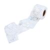 1pcs 10 Yards Length Sequined Tulle Roll Polyester Material Embroidered Sheer Ribbon  For DIY Crafts