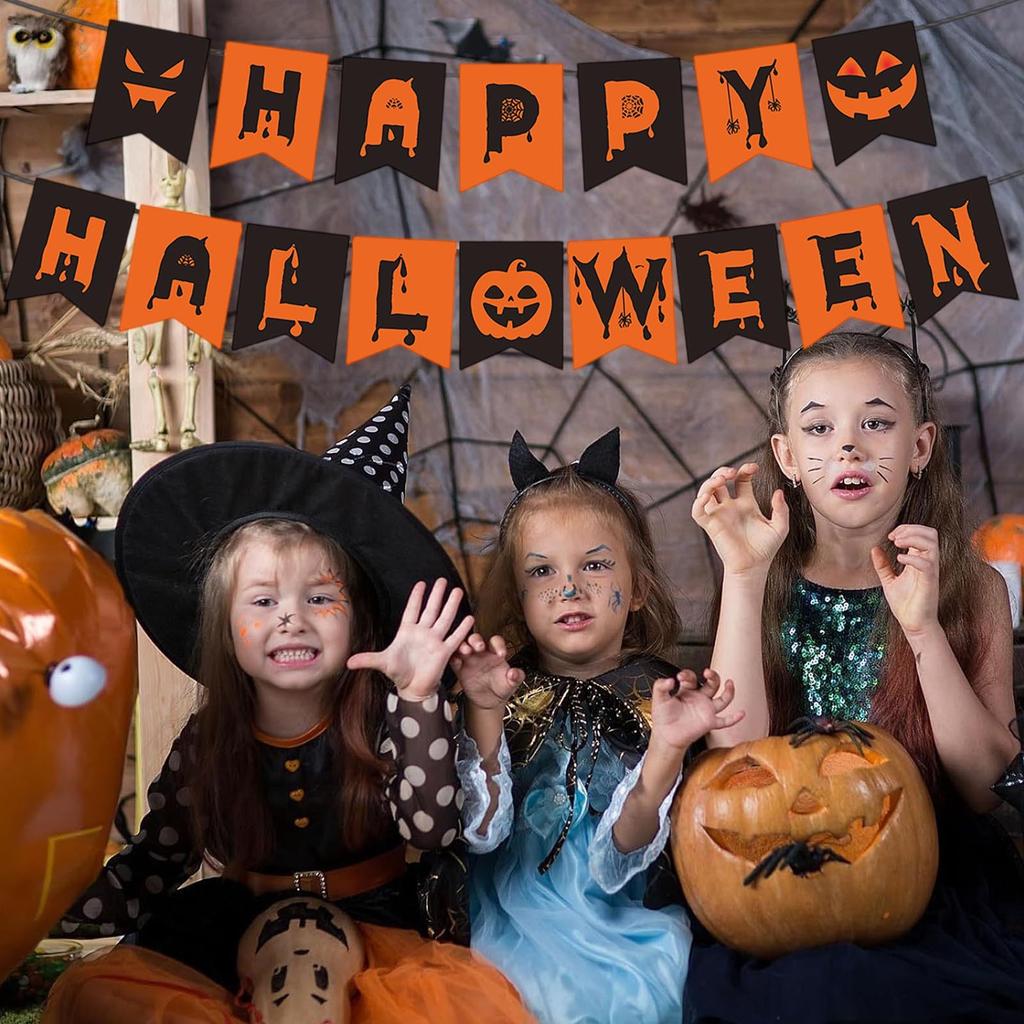 Halloween Party Decoration Flag