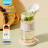 Diller High-Capacity Portable Straw Water Bottle
