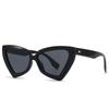 Unisex INS Cat Eye Sunglass Trendy Female Luxury Design UV Eyewear Popular Men Travelling Oversized Sun Shades Goggles