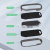 7 Buttons Zinc Alloy + Leather Car Key Case Cover For Kia  Sportage  Niro Hybrid  Sorento Mq4  Ev6 Gt-Line K8 V6