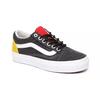 Vans Old Skool Series Comfortable Casual Low Top Kids Skate Shoes Kids Sneaker Black Yellow VN0A4BUUWK7