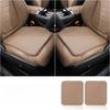Universal Nappa Leather Car Seat Cushion Anti Slip Pad Breathable Ventilated Dirt Resistant Car Seat Cushion Seat Accessories