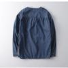 Japan Retro Heavy Washing Workwear Clothes Cotton Denim Jacket Men's Trendy Cardigan Top Taoist Robe Men's Jacket