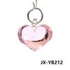 2 Stück Mini Glas Herz Form Anhänger Winzig Süß Liebe Anhänger Für DIY Bastelbedarf Hochzeitsdeko Valentinstagsgeschenke für Freunde