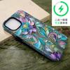 New artistic glazed pattern mobile phone case Apple 17promax two-in-one film case iPhone12