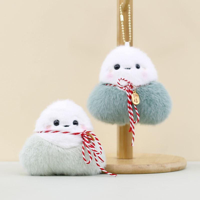 Adorable Dragon Boat Festival Plush Toy Dumpling Pendant Cute Gift For Events
