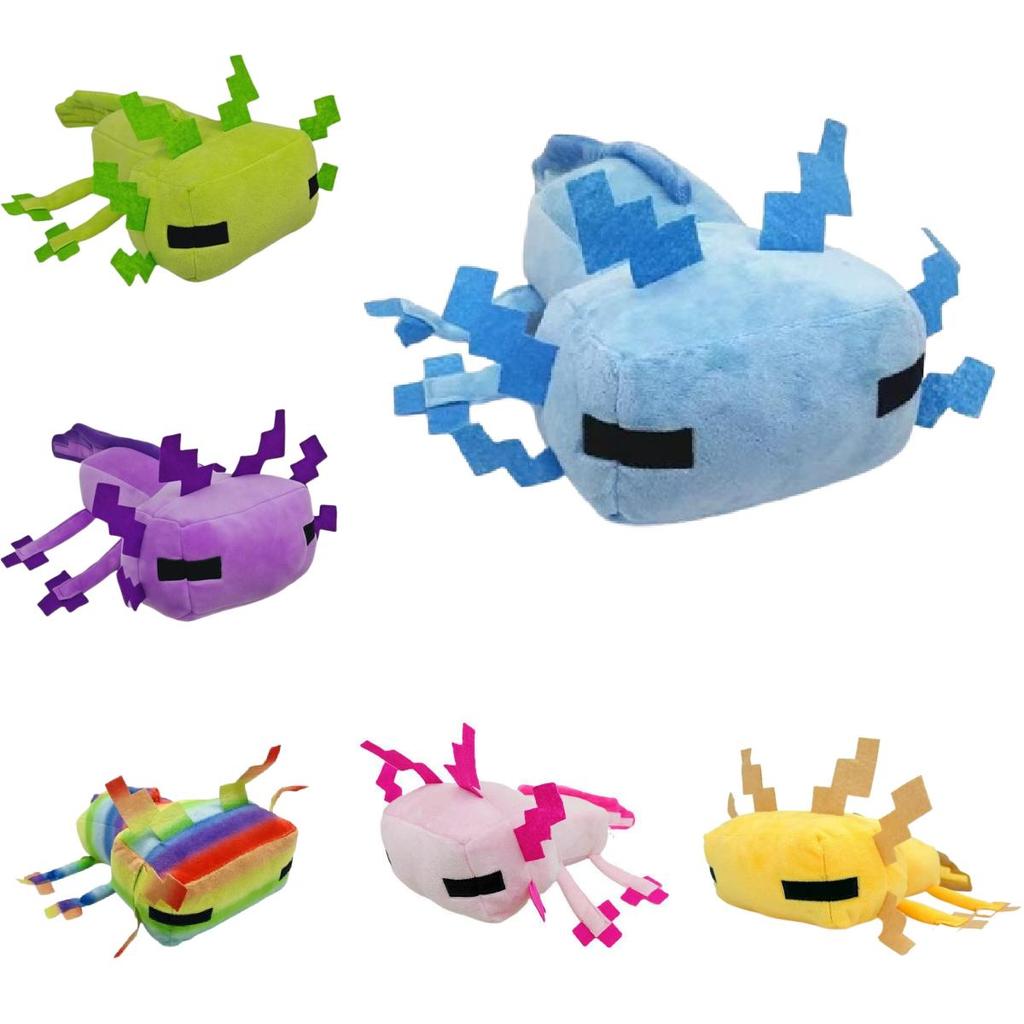 Minecraft Salamander Plush Toy Animal Stuffed Doll Bedroom Gifts Decoration