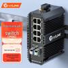 netLINK HTB-6000 Industrial Gigabit POE Fiber Ethernet Switch