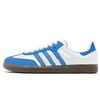 Originals SAMBA OG Slip Resistant Abrasion Resistant Low Top Skateboard Shoes Unisex Blue B75806(TeamY-)