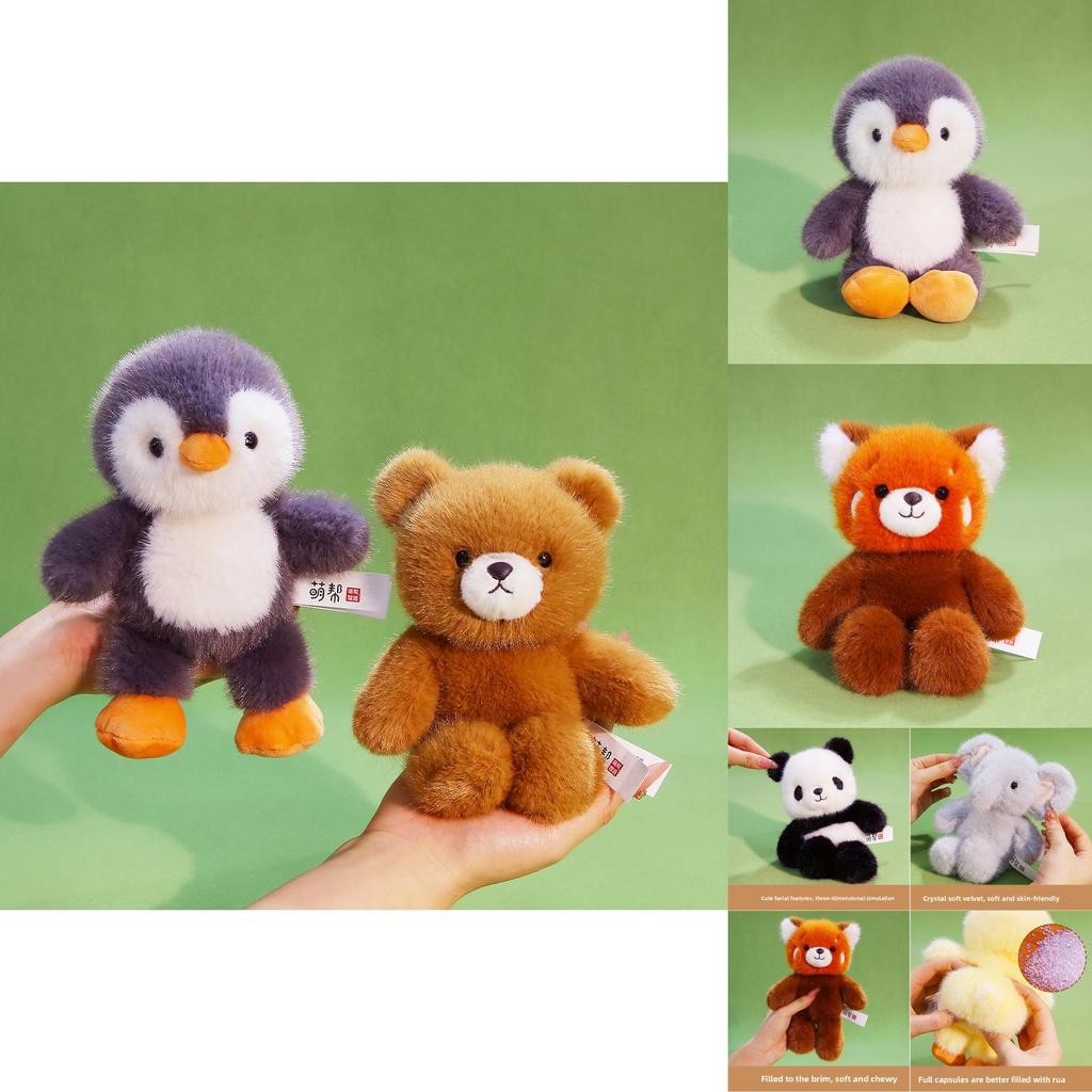 Elephant Panda Pig Rabbit Plush Toy With 7d Cotton Filling For Kids And Teens Gift