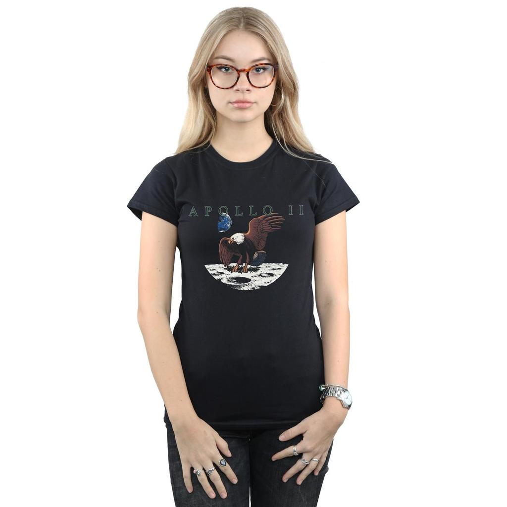 NASA Womens/Ladies Apollo 11 Vintage Cotton T-Shirt