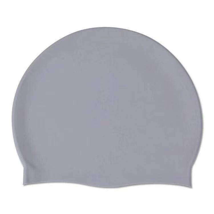 Adult Silicone Swimming Cap: Unisex, Long Hair, Waterproof, Ear Protection, Professional Fit
