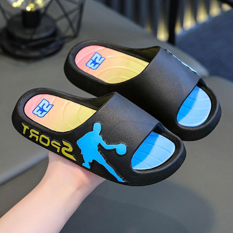 Soft-Soled Parent-Child Summer Indoor/Outdoor Slippers for Boys and Men