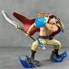 13cm One Piece Whitebeard Battle Anime Figure Model Statue Collection Desktop Decoration Ornament Toys Gifts for Fans