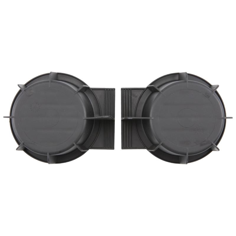 1Pair Center Console Cup Holder erts for Ford F150 with Flow Through Console 2004-2008/Expedition 2003-2006